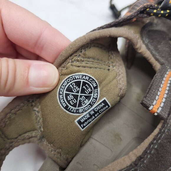 Keen Newport H2 Hiking Sandals Brown Suede Closed Toe Waterproof Men\'s 12 main image 8